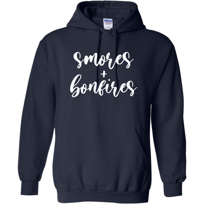 S'mores And Bonfires Adult Hoodie