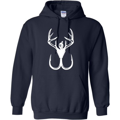 Antler Hook Adult Hoodie