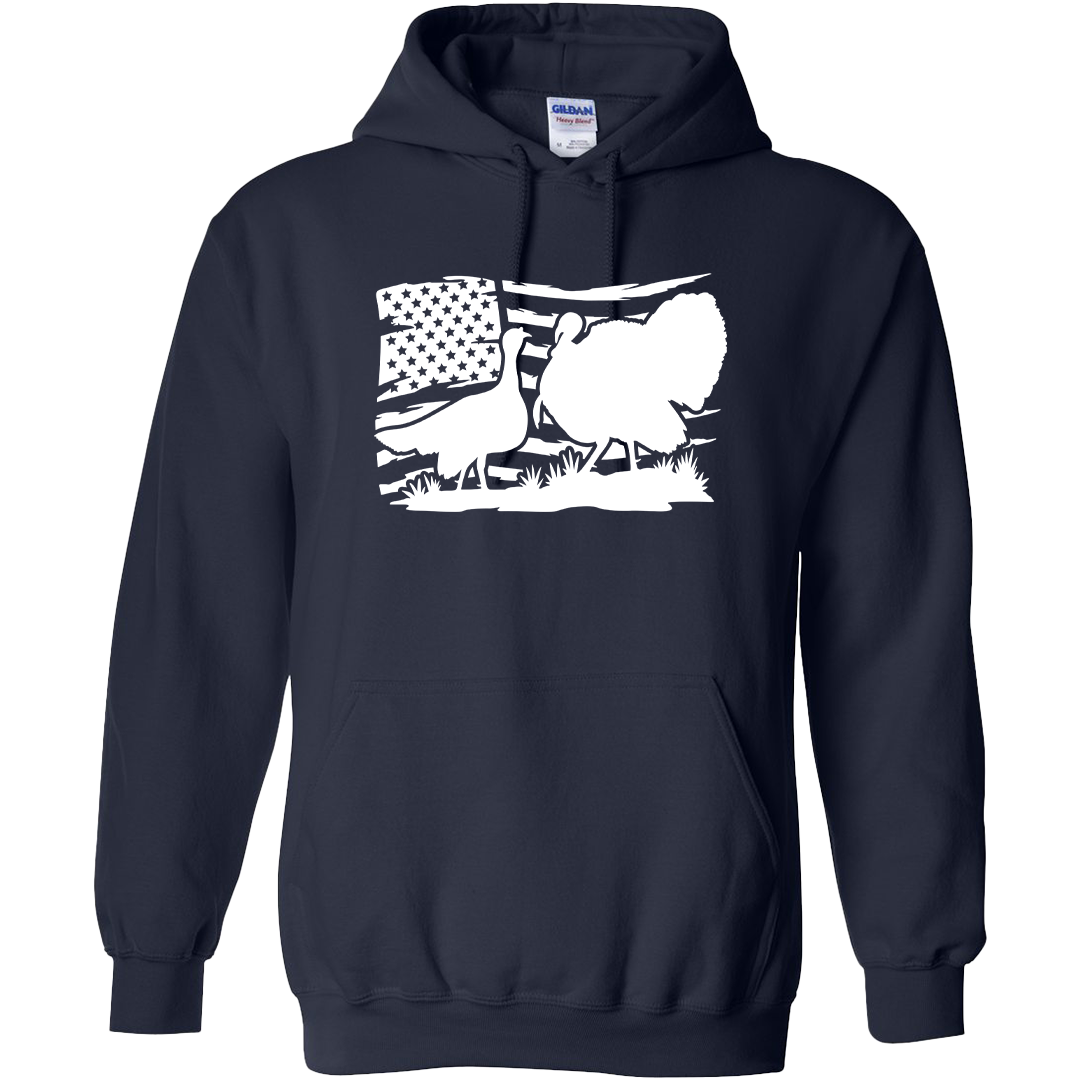 Turkey Flag Adult Hoodie