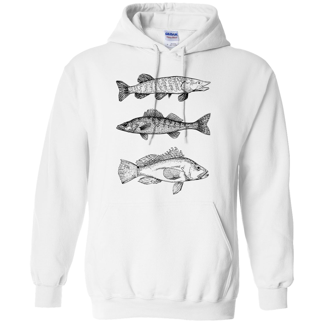 Midwest Fish Adult Hoodie