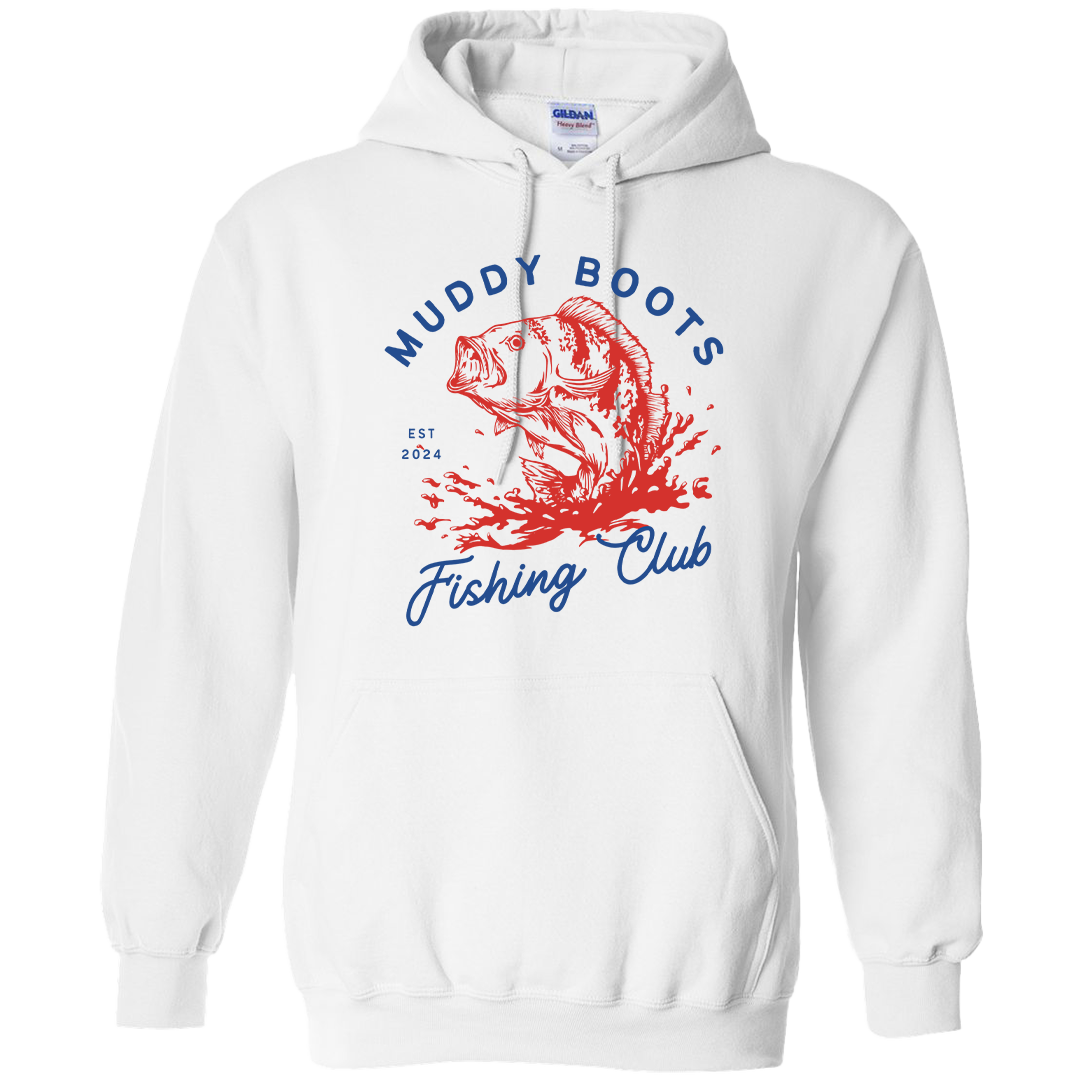 Fishing Club Adult Hoodie