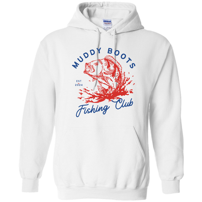 Fishing Club Adult Hoodie