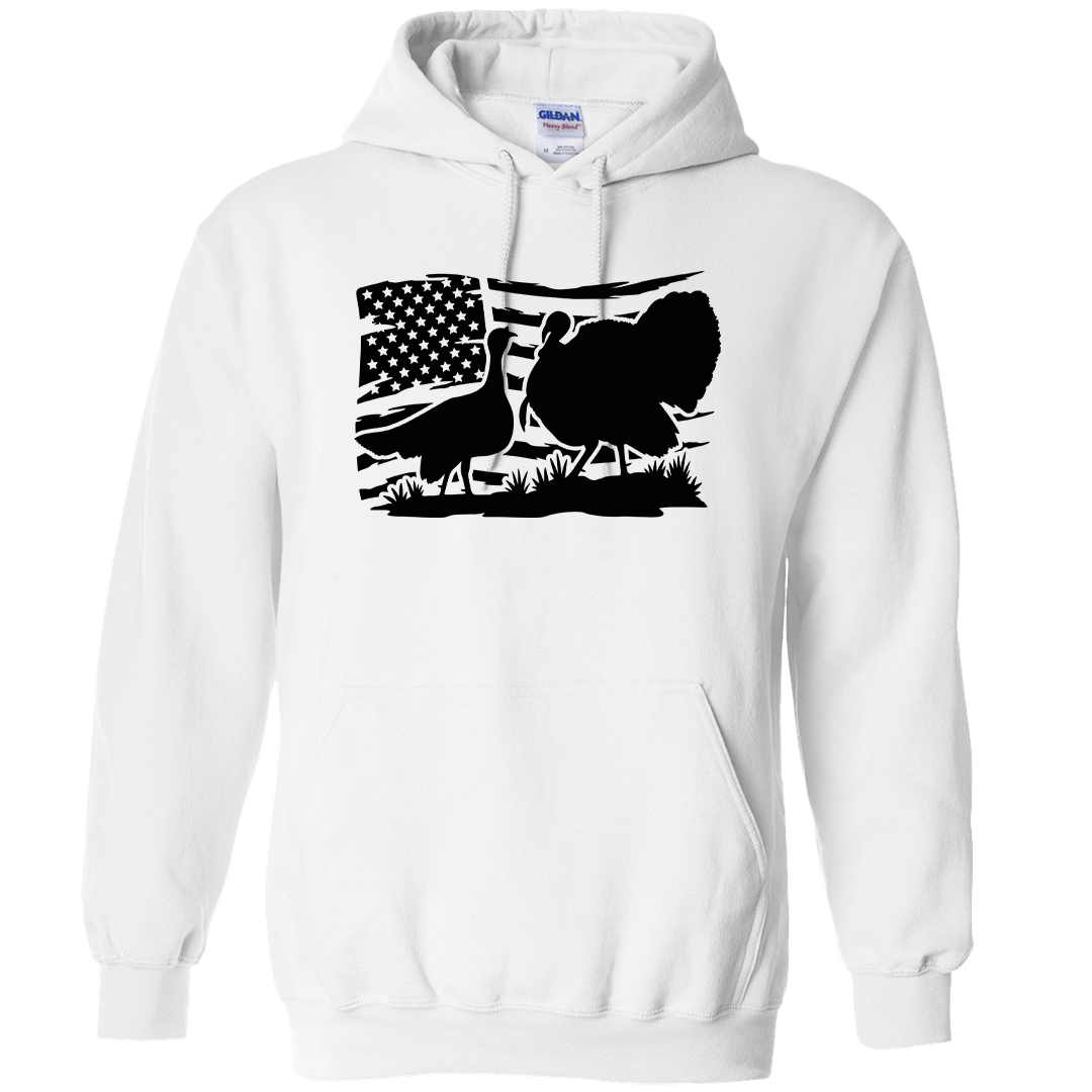Turkey Flag Adult Hoodie