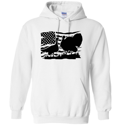 Turkey Flag Adult Hoodie