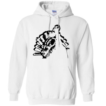 Turkey Contour Adult Hoodie