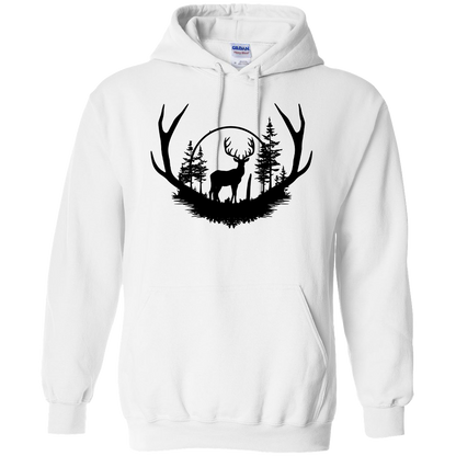 Deer Head Adult Hoodie