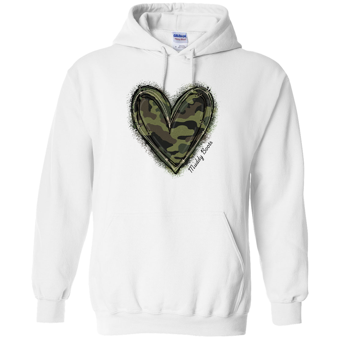 Hidden Heart Adult Hoodie