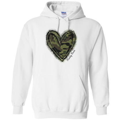 Hidden Heart Adult Hoodie