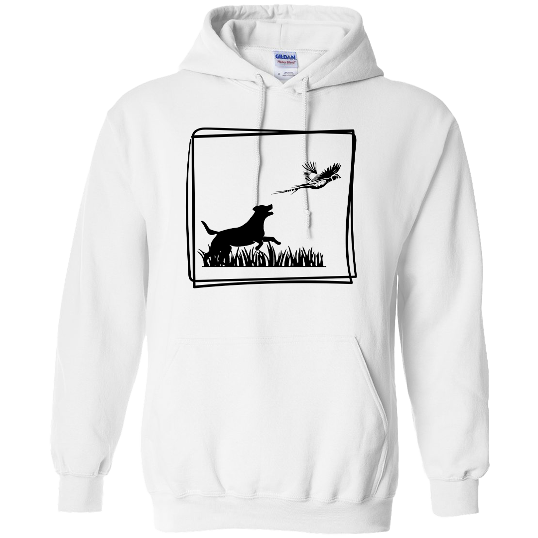 Pheasant Flush Adult Hoodie