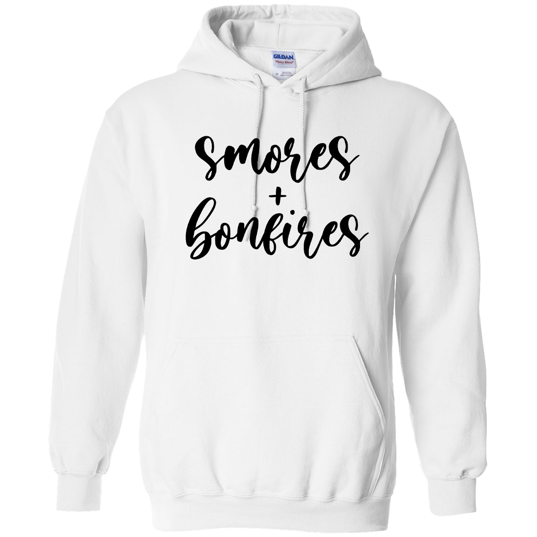 S'mores And Bonfires Adult Hoodie