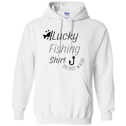 Lucky Fishing Shirt Adult Hoodie