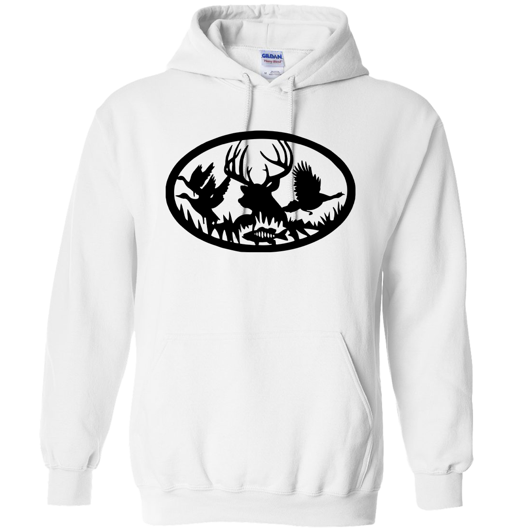 Wildlife Welcome Adult Hoodie