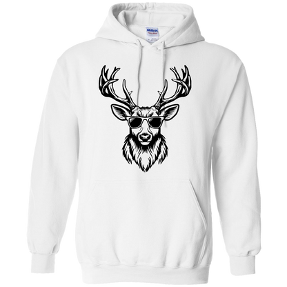 Cool Deer Adult Hoodie