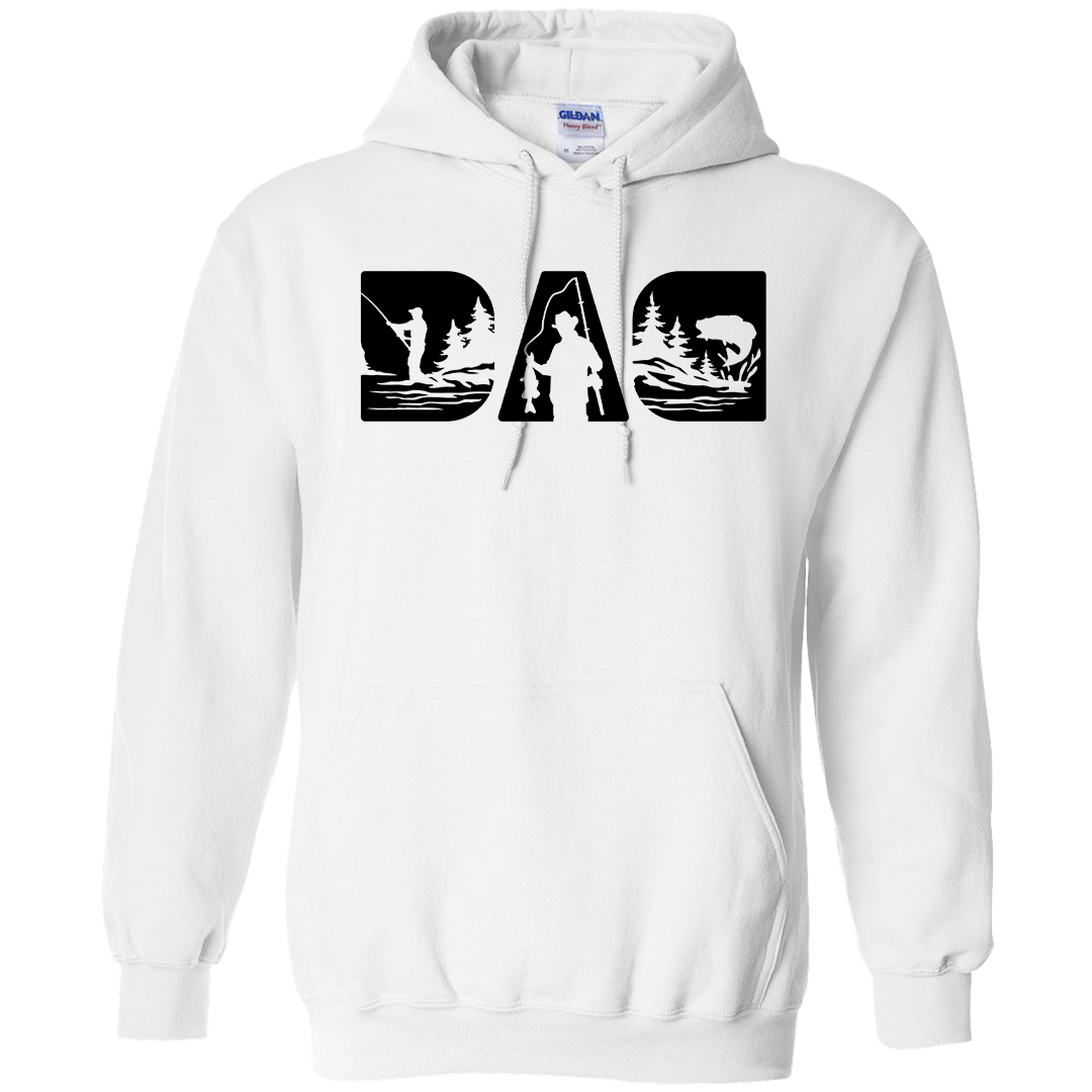 Fishing Dad Adult Hoodie
