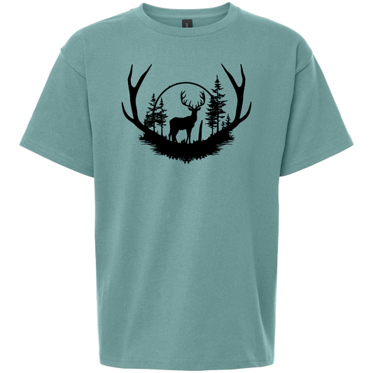 Deer Head Adult Tee