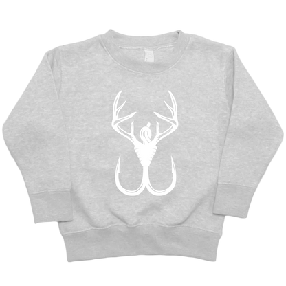 Antler Hook Kids Crew Neck Sweatshirt