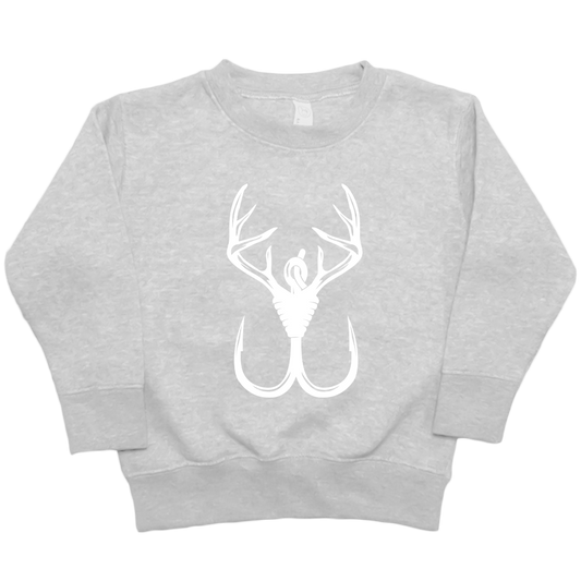 Antler Hook Kids Crew Neck Sweatshirt