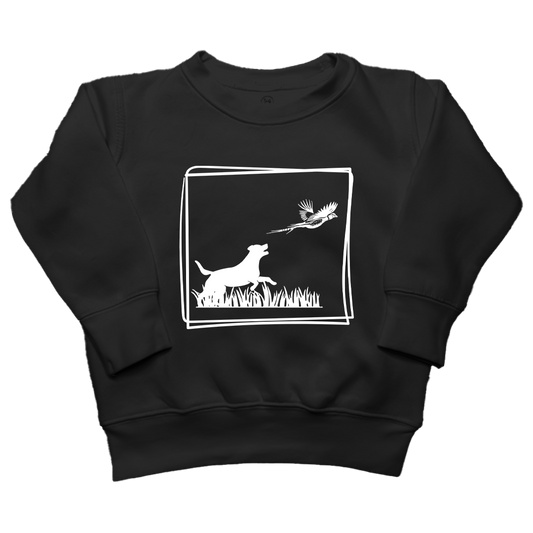 Pheasant Flush Kids Crew Neck Sweatshirt