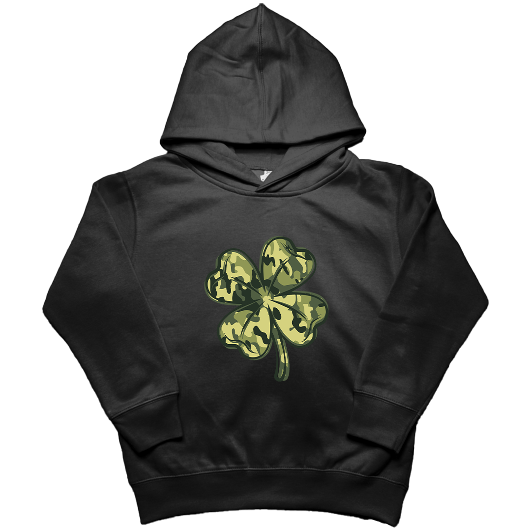 Camo Clover Toddler Hoodie