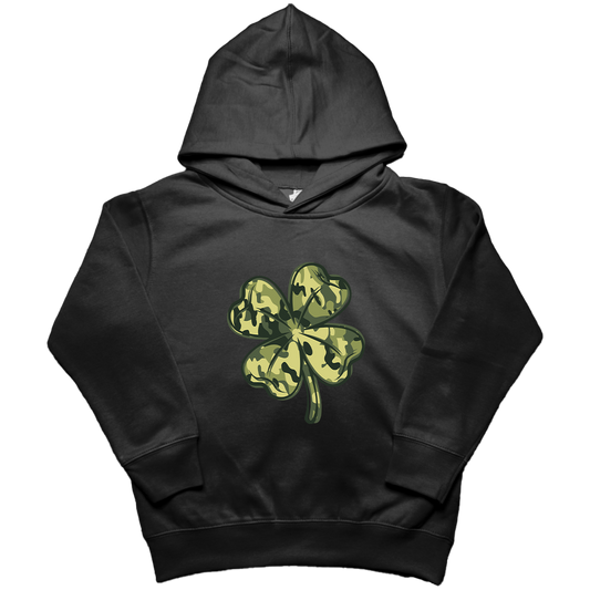 Camo Clover Toddler Hoodie