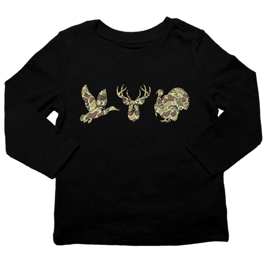 Hidden Animals Toddler Long Sleeve Tee