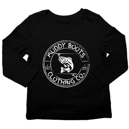 Rod Bending Kids Long Sleeve Tee