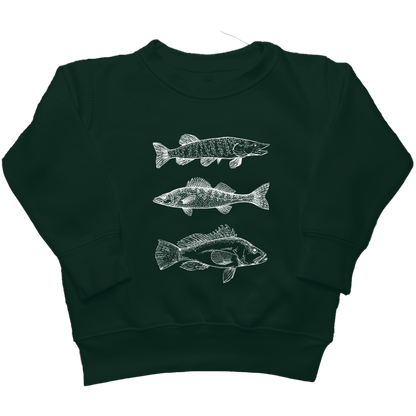 Midwest Fish Kids Crew Neck Sweatshirt