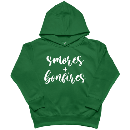 Smores and Bonfires Kids Hoodie