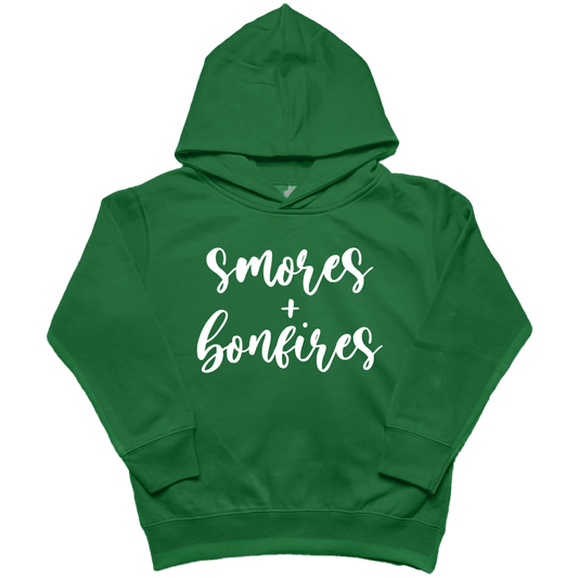 Smores and Bonfires Kids Hoodie