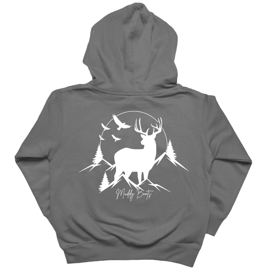 Mountain Deer Toddler Hoodie