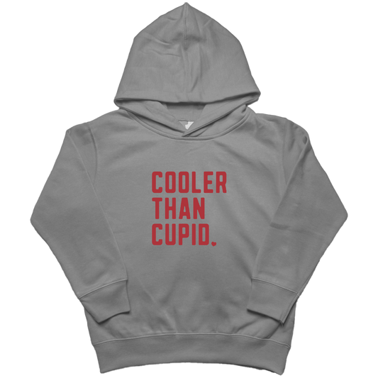 Cooler Than Cupid Toddler Hoodie