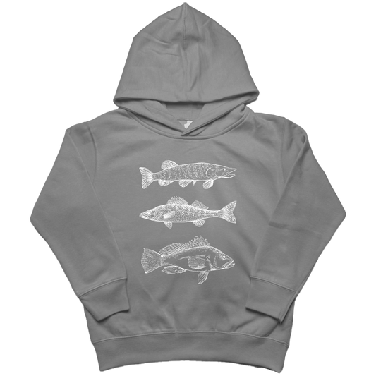 Midwest Fish Toddler Hoodie