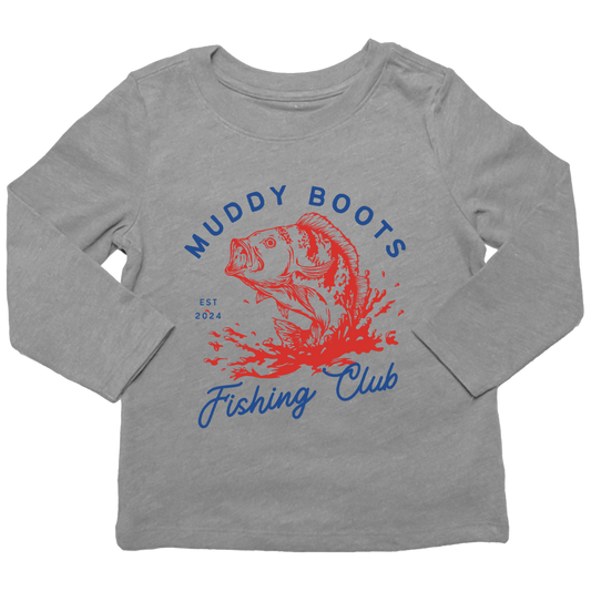 MB Fishing Club Toddler Long Sleeve Tee