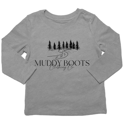 Muddy Boots Kids Long Sleeve Tee