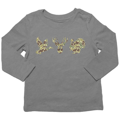 Hidden Animals Kids Long Sleeve Tee