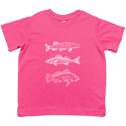 Midwest Fish Toddler Tee