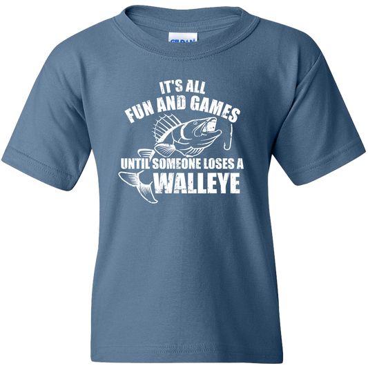 Walleye Games Kids Tee