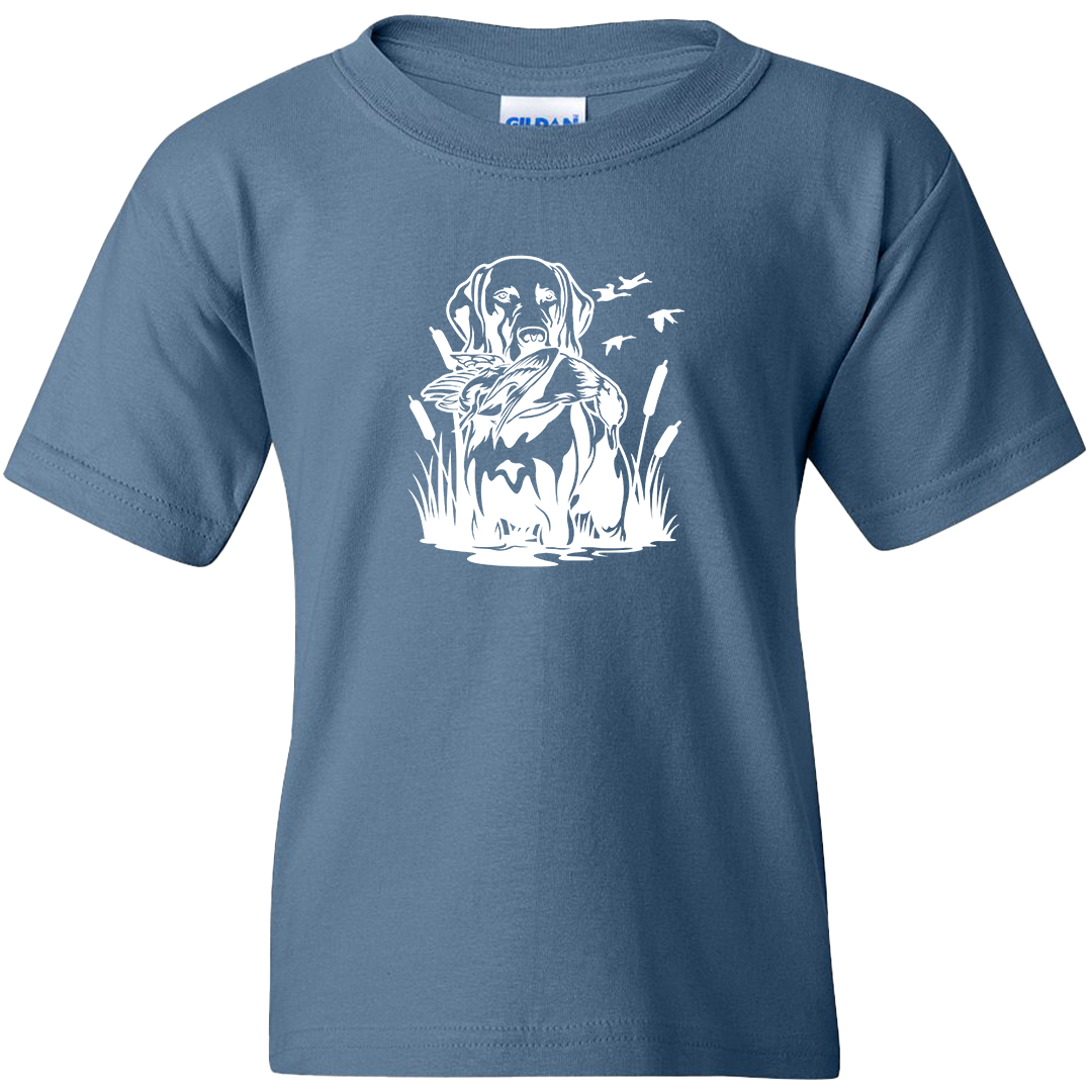 Duck Hunting Dog Adult Tee