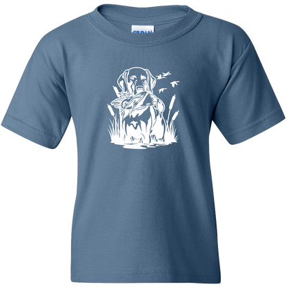 Duck Hunting Dog Adult Tee