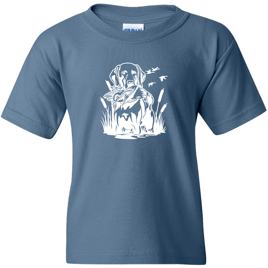 Duck Hunting Dog Adult Tee