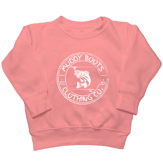 Rod Bending Toddler Crew Neck Sweatshirt