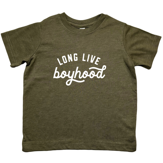 Long Live Boyhood Toddler Tee