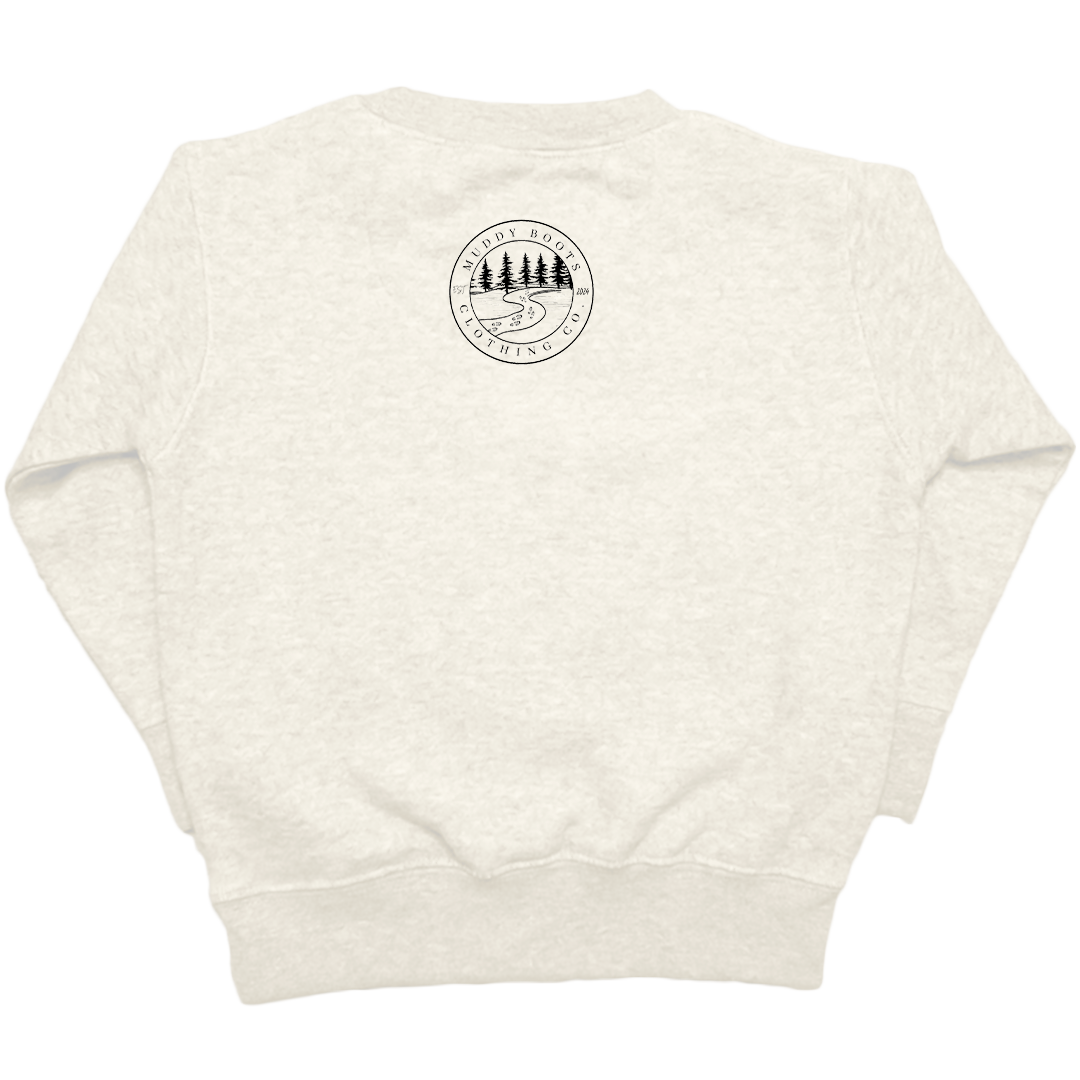 Hide and Seek Sasquatch Toddler Crew Neck Sweatshirt