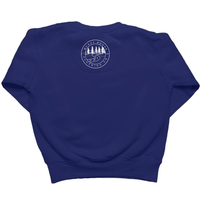 Lucky Fishing Shirt Toddler Crew Neck Sweatshirt