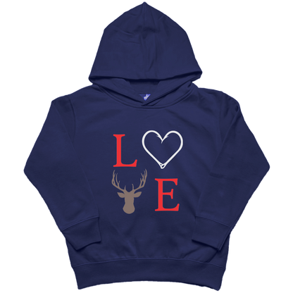 Buck Love Toddler Hoodie