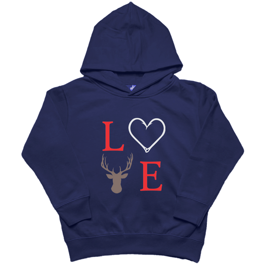 Buck Love Toddler Hoodie