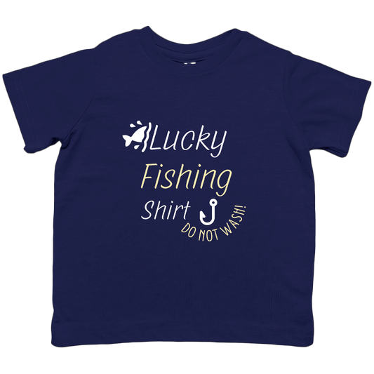 Lucky Fishing Shirt Toddler Tee