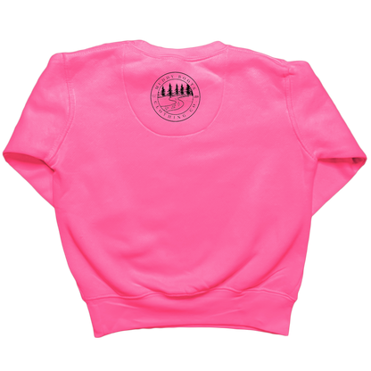 Hunting For Love Kids Crew Neck Sweatshirt