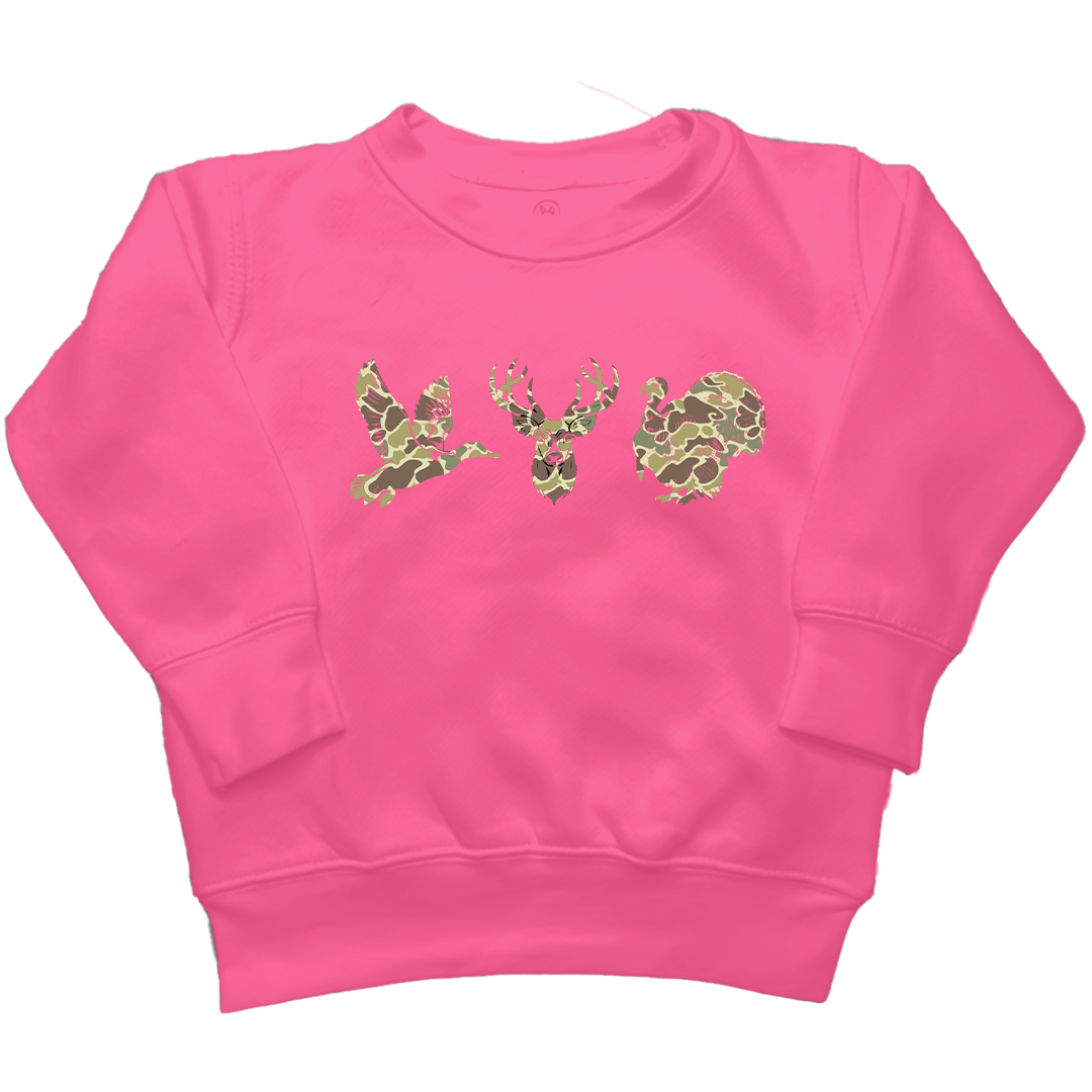 Hidden Game Kids Crew Neck Sweatshirt