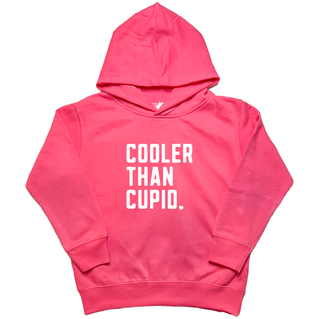 Cooler Than Cupid Kids Hoodie